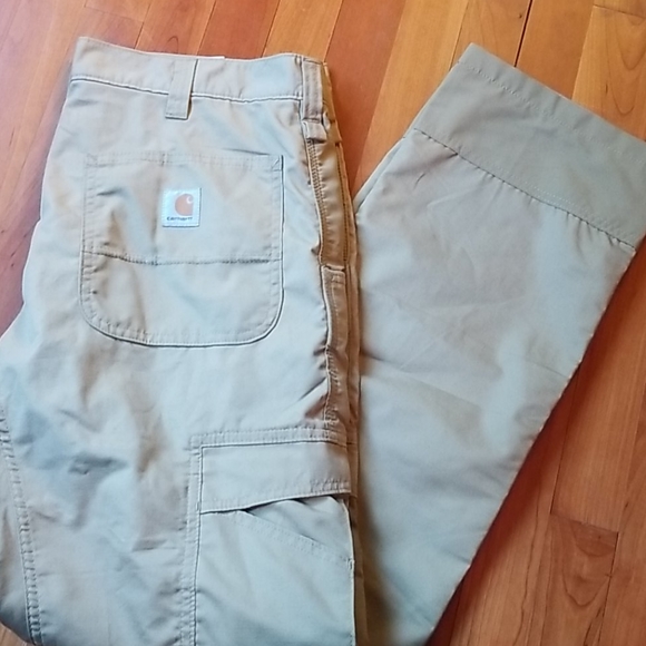 men's carhartt khaki pants